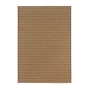 Covington Home Kehlani Tonal Stripe Indoor Outdoor Rectangular Area Rug In Brown