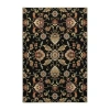 Covington Home Kerman Borderless Traditional Indoor Rectangular Area Rug In Black