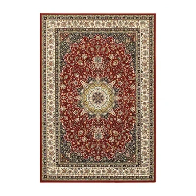 Covington Home Kerman Star Medallion Indoor Rectangular Area Rug In Red