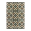 Covington Home Long Island Tribal Diamonds Indoor Outdoor Rectangular Area Rug In Gray