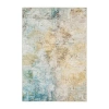 Covington Home Marcel Distressed Abstract Indoor Rectangular Area Rug In Yellow