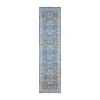 Covington Home Marcel Faded Border 24"x96" Indoor Rectangular Runner In Blue