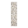 Covington Home Marcel Faux Hide Diamonds 24"x96" Indoor Rectangular Runner In Sand