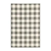 Covington Home Martinique Gingham Plaid Indoor Outdoor Rectangular Accent Rug In Gray
