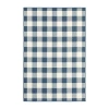 Covington Home Martinique Gingham Plaid Indoor Outdoor Rectangular Area Rug In Blue