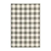 Covington Home Martinique Gingham Plaid Indoor Outdoor Rectangular Area Rug In Gray