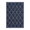 Covington Home Martinique Trellis Indoor Outdoor Rectangular Area Rug In Blue