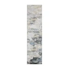 Covington Home Mirabelle Dappled Abstract Washable 2'x8' Indoor Rectangular Runner In Gray