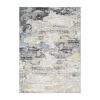 Covington Home Mirabelle Dappled Abstract Washable Indoor Rectangular Area Rug In Gray