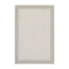 Covington Home Pamplona Casual Border Indoor Outdoor Rectangular Area Rug In White