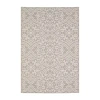 Covington Home Pamplona Damask Flatweave Indoor Outdoor Rectangular Area Rug In Gray