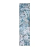 Covington Home Savannah Glacier 24"x96" Indoor Rectangular Runner In Blue