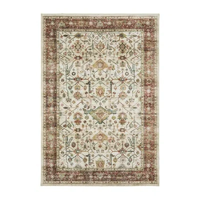 Covington Home Savannah Traditional Indoor Rectangular Area Rug In White