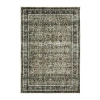 Covington Home Savannah Vintage Border Indoor Rectangular Area Rug In Black