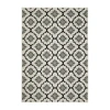Covington Home Trieste Moroccan Lattice Geometric Indoor Outdoor Rectangular Area Rug In Gray