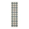 Covington Home Trieste Preppy Plaid Indoor Outdoor Rectangular Runner In Gray