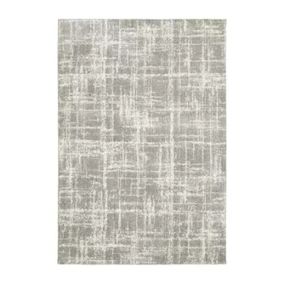 Covington Home Vienna Abstract Etchings Indoor Rectangular Area Rug In Gray