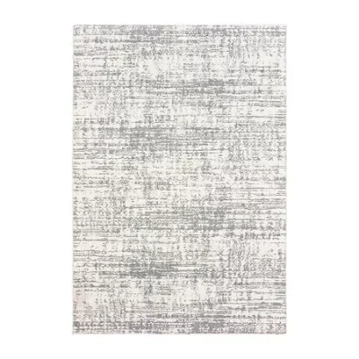 Covington Home Vienna Mottled Abstract 46"x65" Indoor Rectangular Accent Rug In Gray