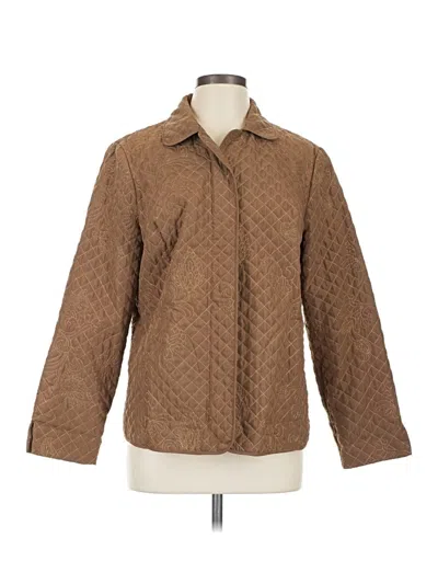 Pre-owned Covington Jacket In Brown