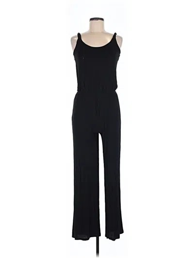 Pre-owned Covington Jumpsuit In Black