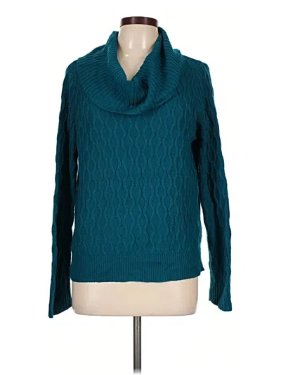 Pre-owned Covington Pullover Sweater In Teal