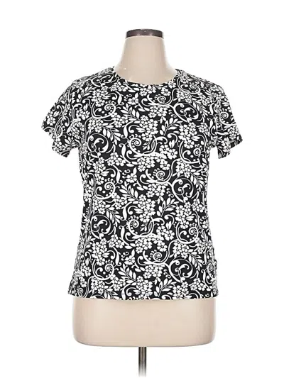 Pre-owned Covington Short Sleeve T-shirt In Black