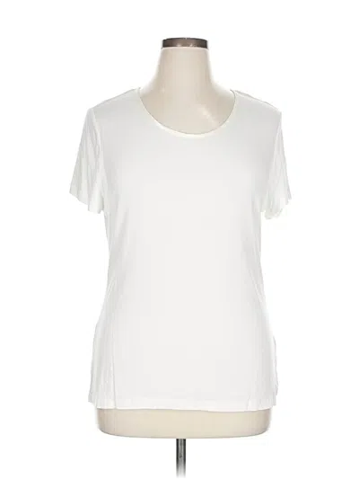 Pre-owned Covington Short Sleeve T-shirt In Ivory