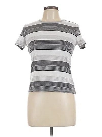 Pre-owned Covington Short Sleeve Turtleneck In Gray