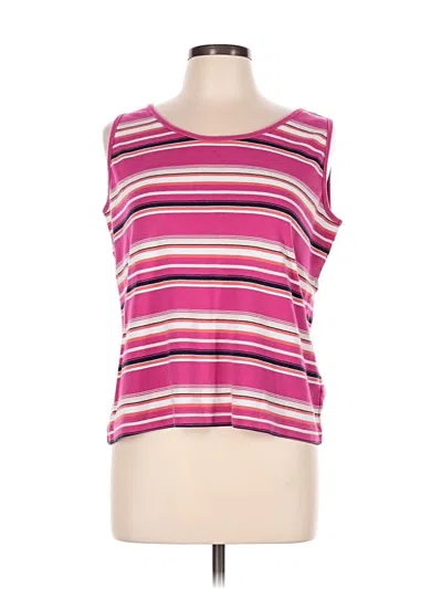 Pre-owned Covington Sleeveless T-shirt In Pink