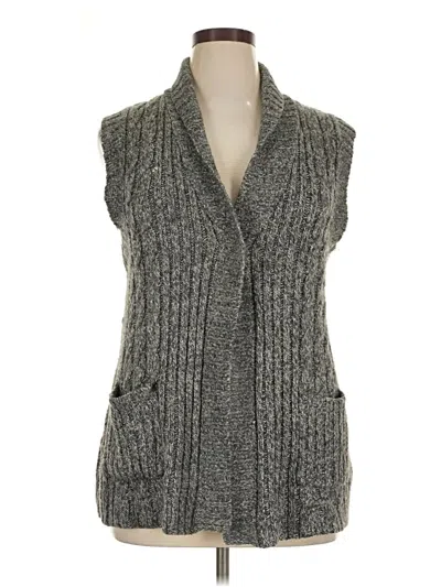 Pre-owned Covington Sweater Vest In Gray