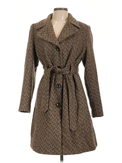 Pre-owned Covington Trenchcoat In Brown
