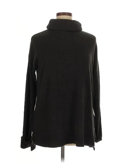 Pre-owned Covington Turtleneck Sweater In Black