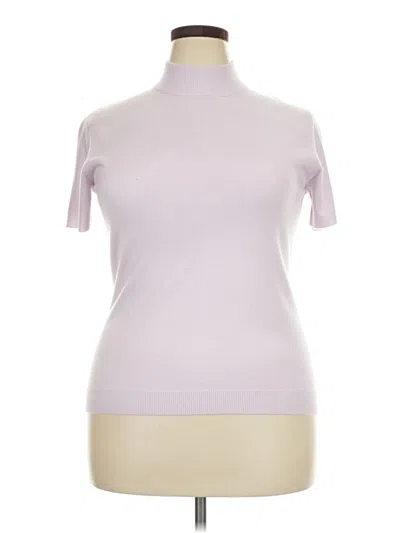 Covington Turtleneck Sweater In Purple