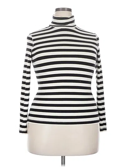 Pre-owned Covington Turtleneck Sweater In White