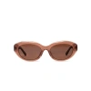 Covry Celeste Sunglasses In Brown