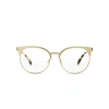 Covry Hao Blue Light Blocking Glasses In Gold