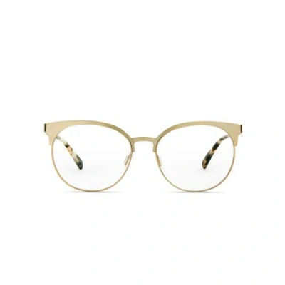 Covry Hao Blue Light Blocking Glasses In Gold