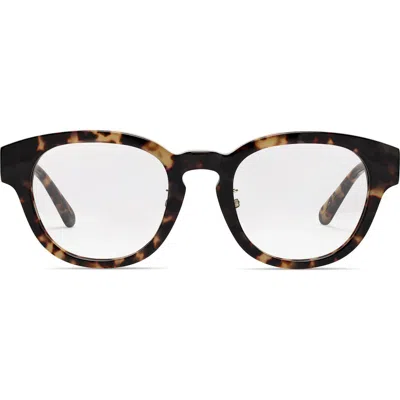 Covry Norma Blue Light Blocking Glasses In Brown