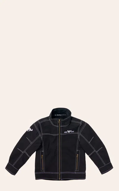 Cowboy Hardware Boy's Black Bar Tech Woodsman Jacket