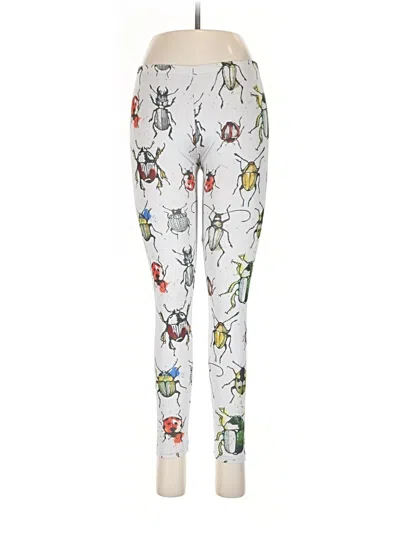 Pre-owned Cowcow Leggings In White