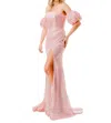Coya Collection Lucrezia Gown In Blush In Pink