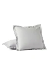 Coyuchi 300 Thread Count Organic Cotton Percale Pillow Sham In Seal