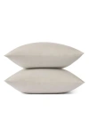 Coyuchi 300 Thread Count Organic Cotton Percale Sham In Stone