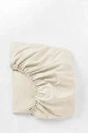Coyuchi 300 Thread Count Organic Percale Fitted Sheet In Neutral