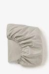 Coyuchi 300 Thread Count Organic Cotton Percale Fitted Sheet