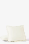 Coyuchi 300 Thread Count Organic Percale Sham In White
