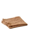 Coyuchi Adriatic Organic Cotton Washcloth In Ginger