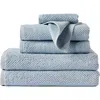 Coyuchi Air Weight® 6-piece Organic Cotton Towel Set In Stone Blue