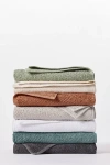 Coyuchi Air Weight Organic 6 Piece Towel Set In Green