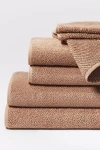 Coyuchi Air Weight Organic 6 Piece Towel Set In Orange